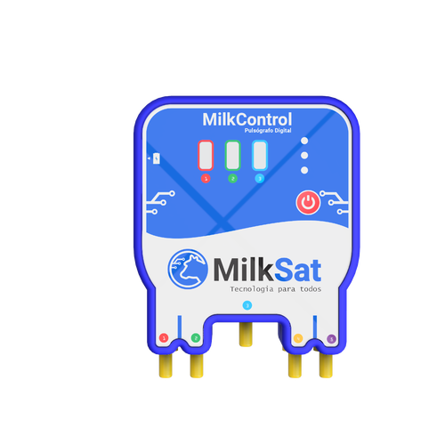 MilkControl 1.0 Standard | Pulsógrafo Digital Móvel + Licença MilkSat App Anual